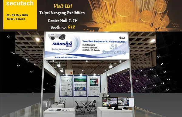 Marson te da la bienvenida a SECUTECH Taipei 2025